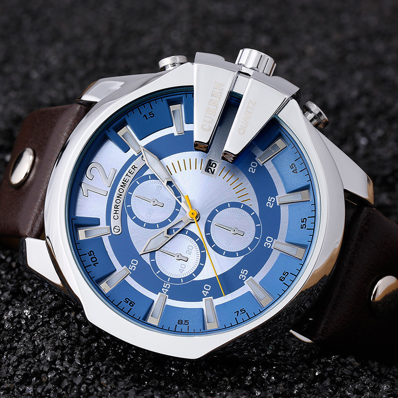 Luxury Watch Magazine - Curren Mens Watches Top Brand Luxury