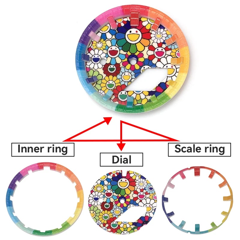 DIY Metal Dial Index Ring Set  - огляд і ціна Casio Watch G-Shock Ga-2100