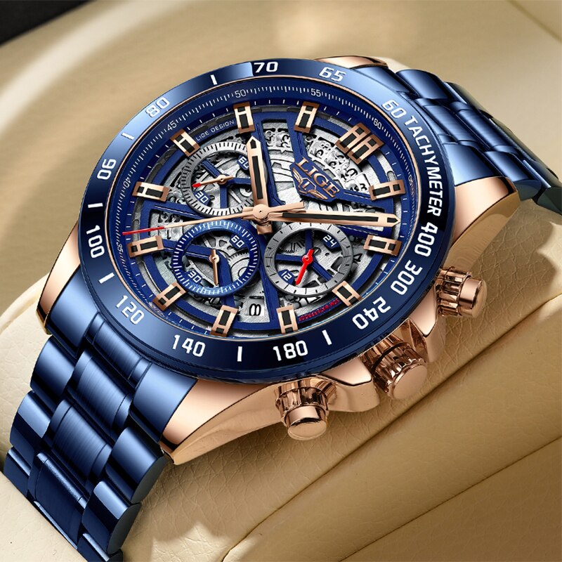LIGE 2024 New Men Watch Top Br - огляд і ціна Luxury Watch Magazine